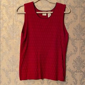 🎉5 for $25🎉 Emma James Red Sweater Tank
